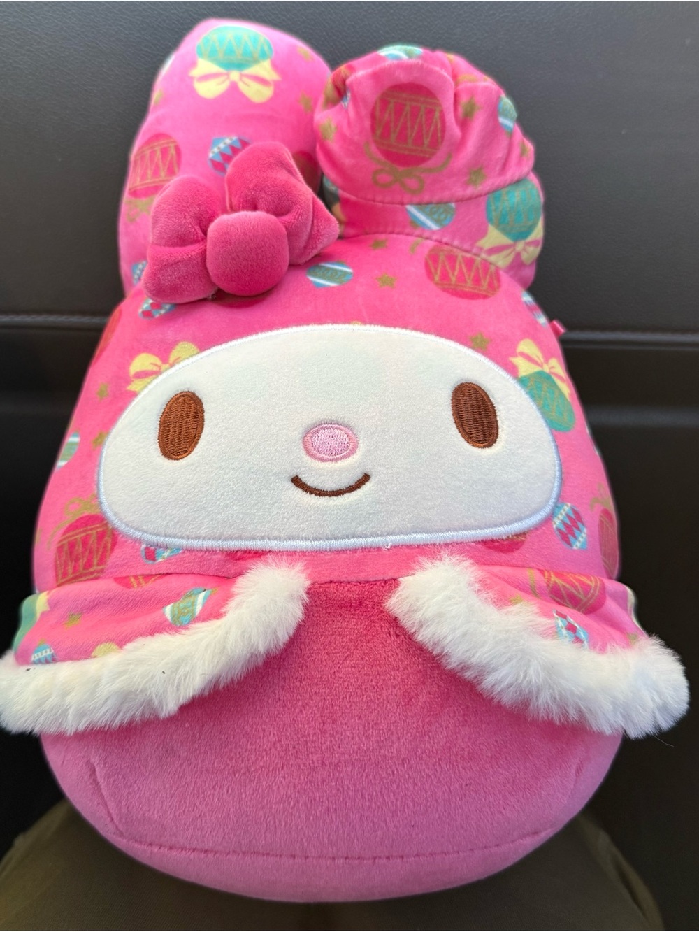 Pink Kids One-Piece Plush Romper with Character Hood